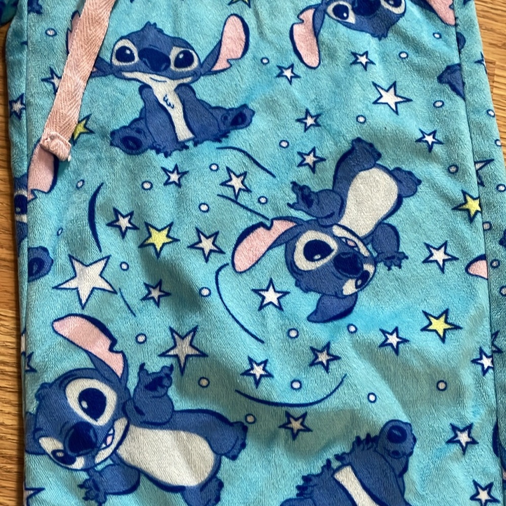 Woman's Disney Stitch Pajama pant X-Small - Picture 2 of 6
